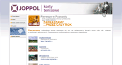 Desktop Screenshot of kortytenisowe.pl
